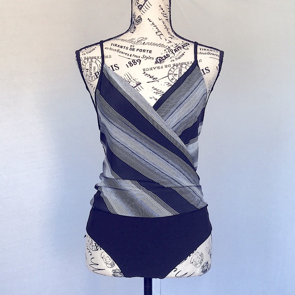 Mind Code | Striped Bodysuit | S